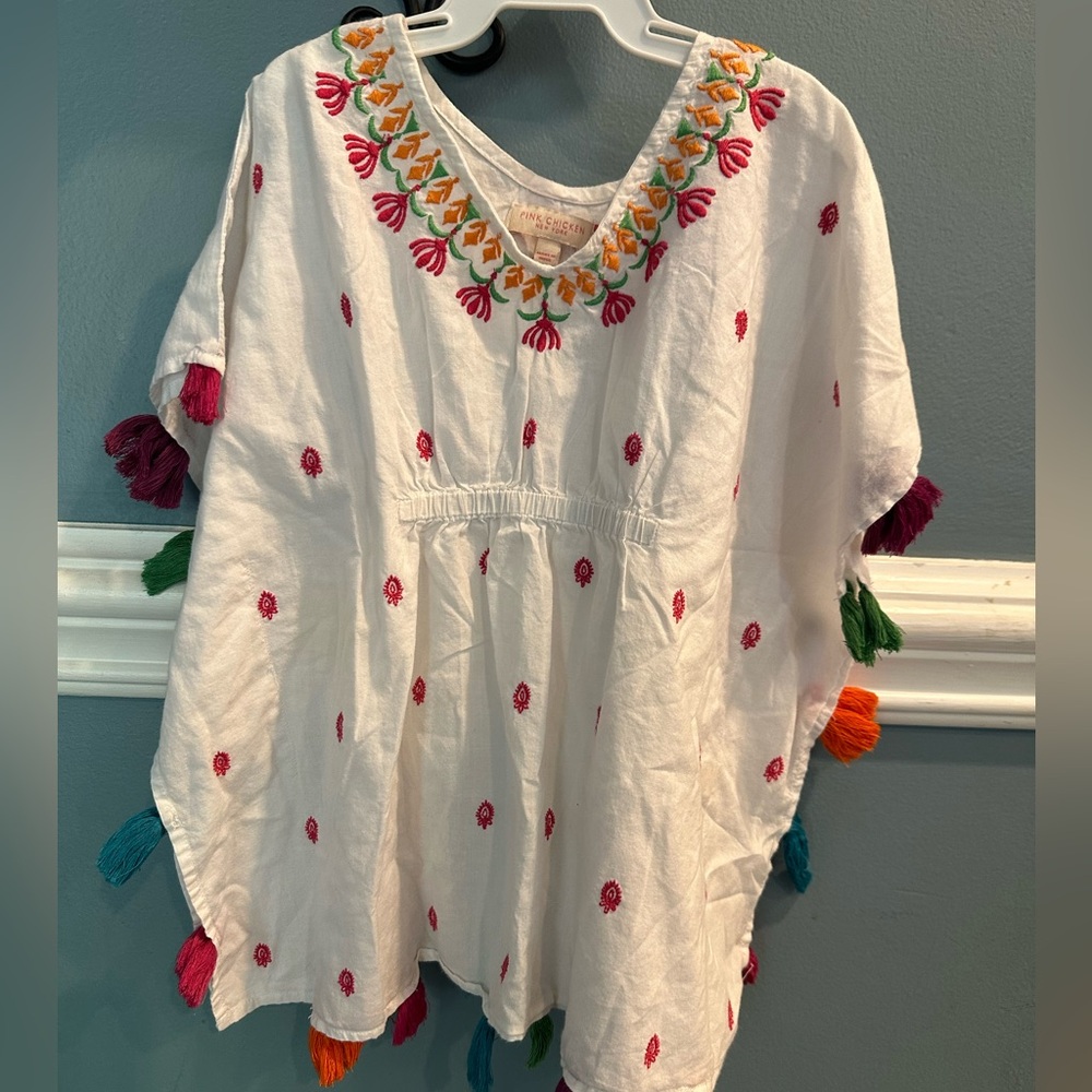 Pink Chicken Top/Swimsuit cover